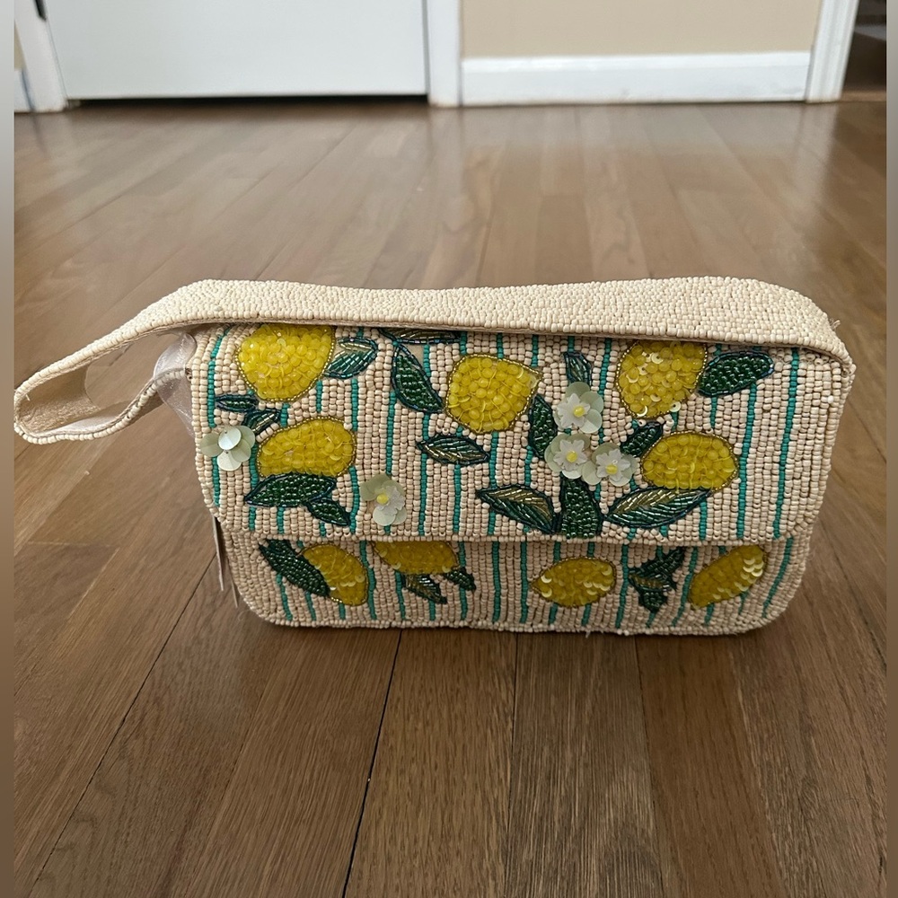 Lemon Beaded Viral Bag